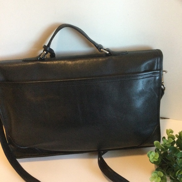 Coach Archive Legacy Black Slim Laptop/Computer Handbag Excellent #23703 - Picture 10 of 14